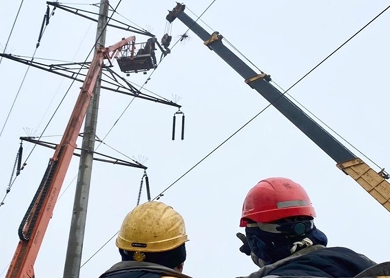На Запоріжжі відновили електропостачання після нічної атаки РФ