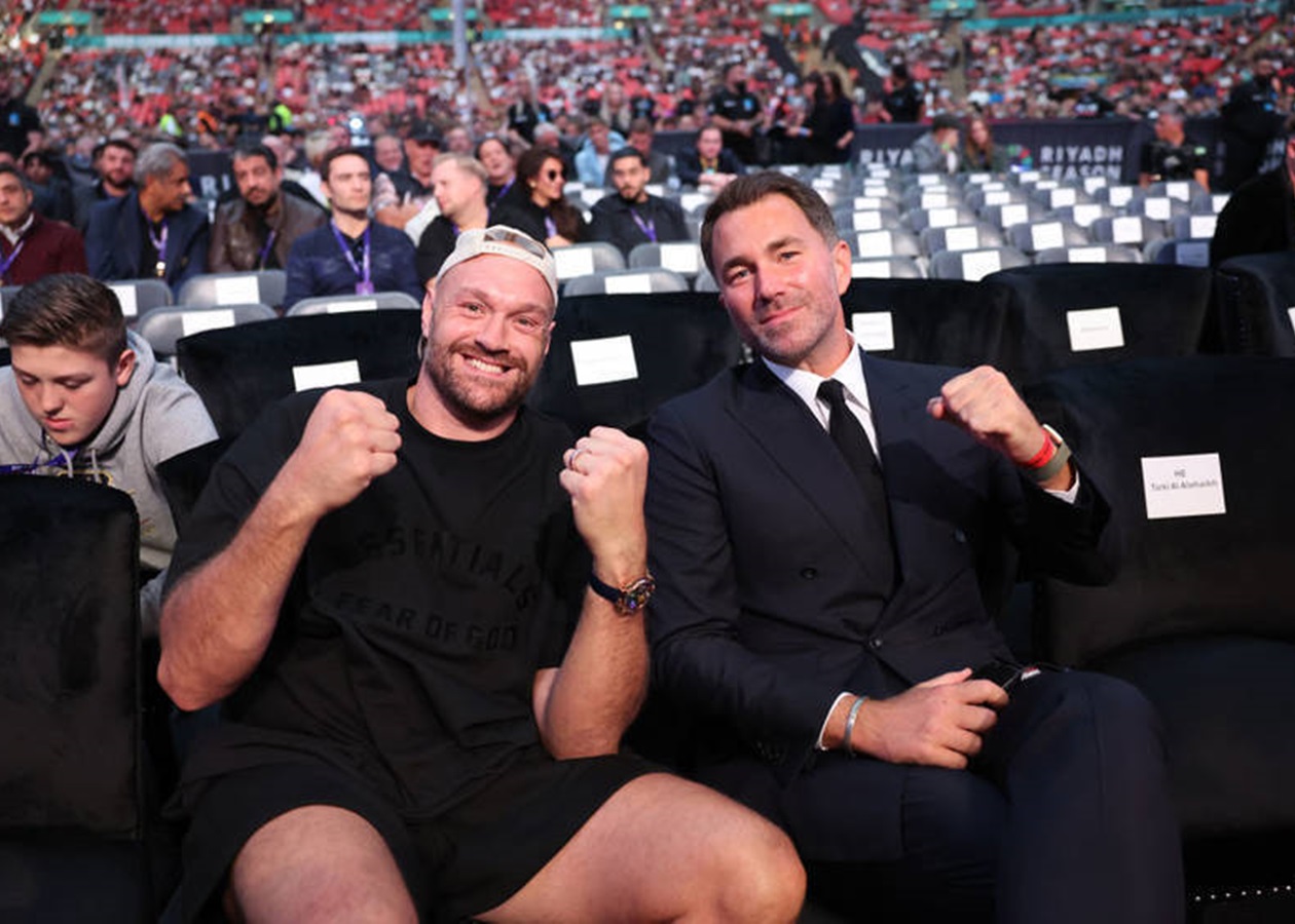 Едді Гірн повний надій на бій Джошуа і Ф’юрі