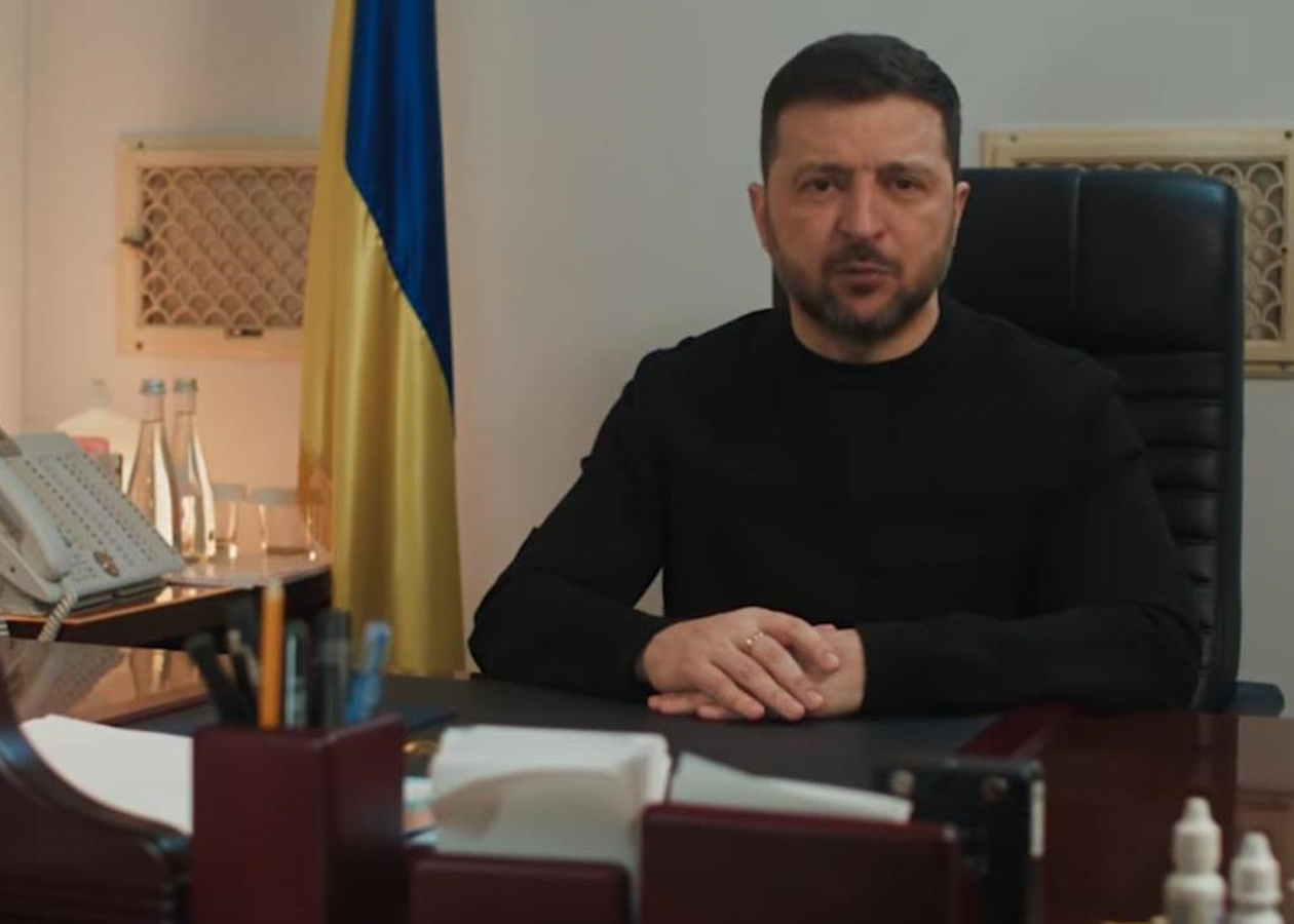 Зеленський вперше показав свій бункер на Банковій