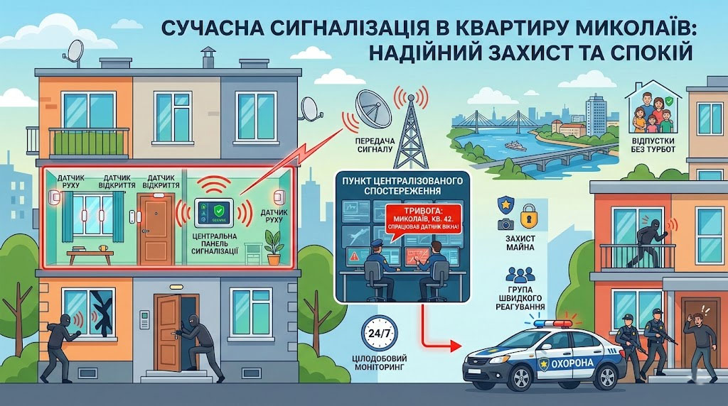 Сигнализация в квартиру: надежная защита жилья 24/7