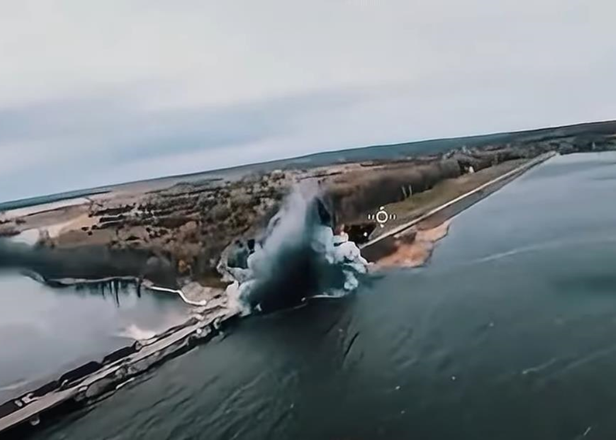 У ЗСУ спростували пошкодження Печенізької дамби