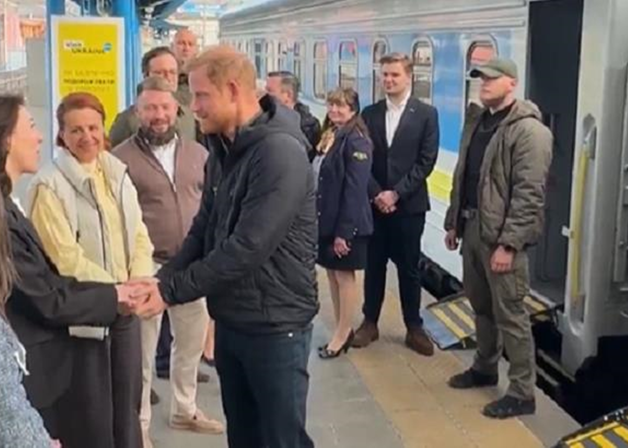 До України прибув принц Гаррі