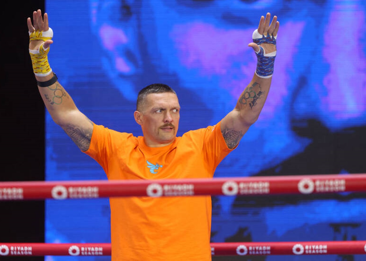 Усик підготувався до бою з Верхувеном