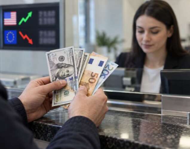 Долар знову вище від 45 гривень: євро впав на 25 копійок